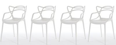 Aktion Masters Chaise 4-er Set Kartell